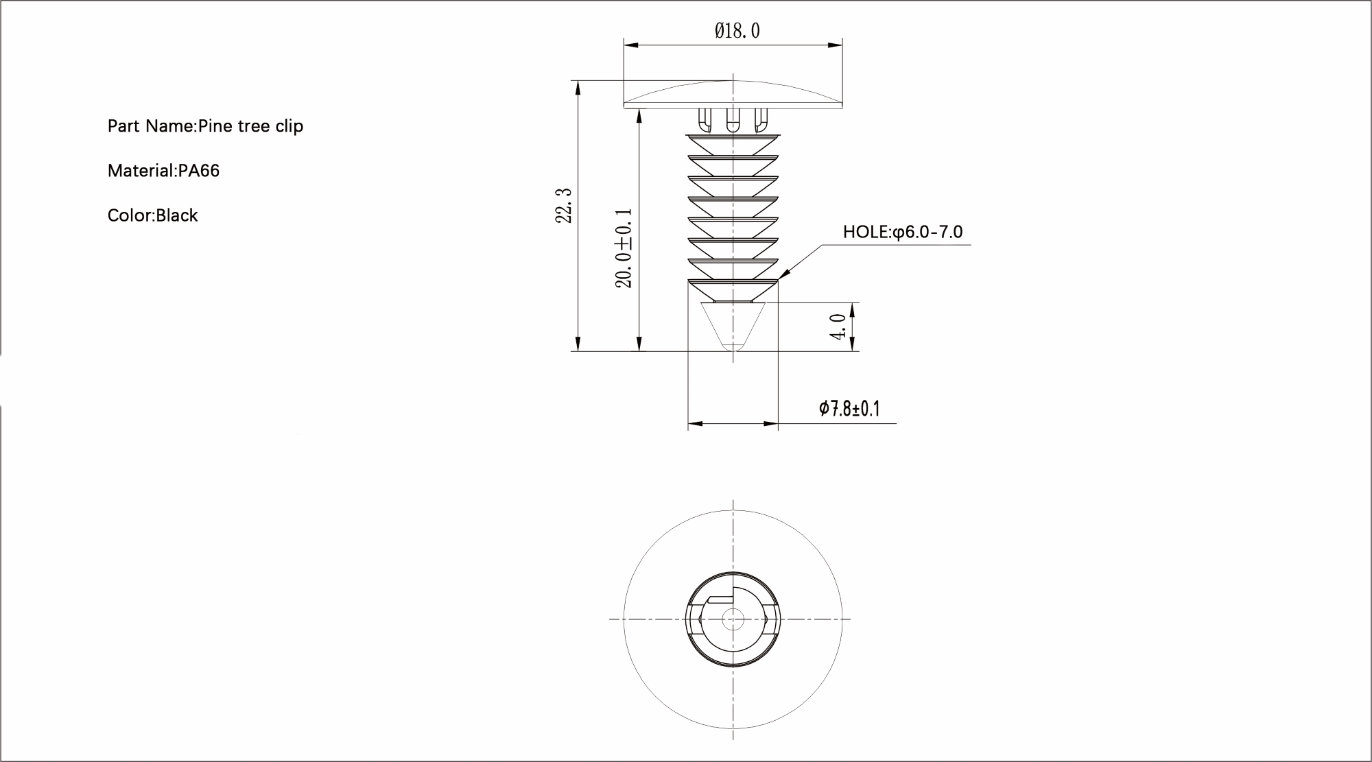 Pine Tree Rivet GL-4